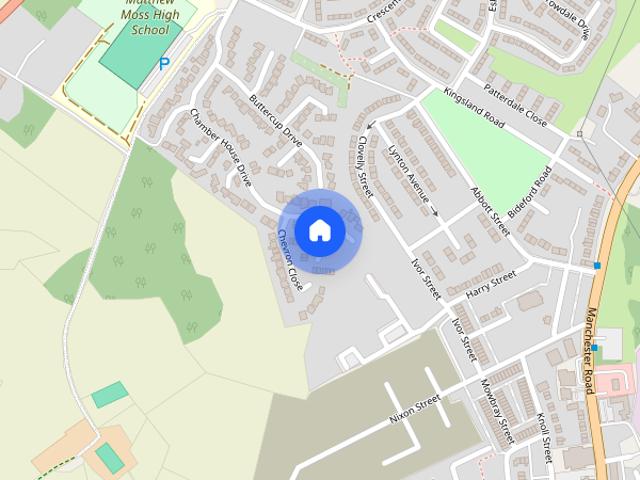 Townhouse for rent in Marland, Burnedge