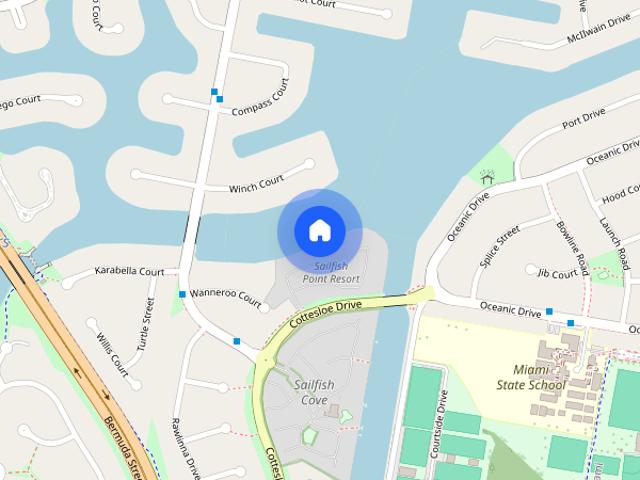 Townhouse for rent in Mermaid Waters, Gold Coast City