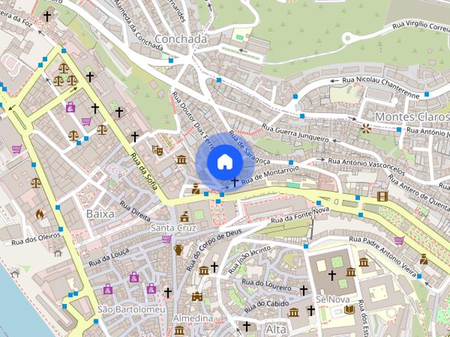 Apartamento alugar em Coimbrã, Sé Nova