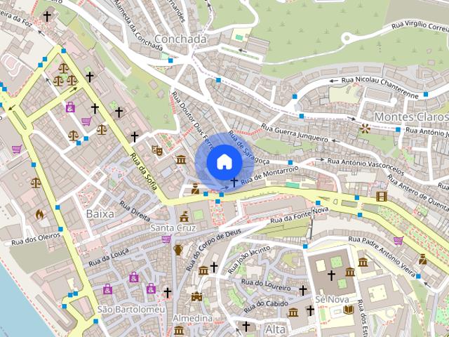 Apartamento alugar em Coimbrã, Sé Nova