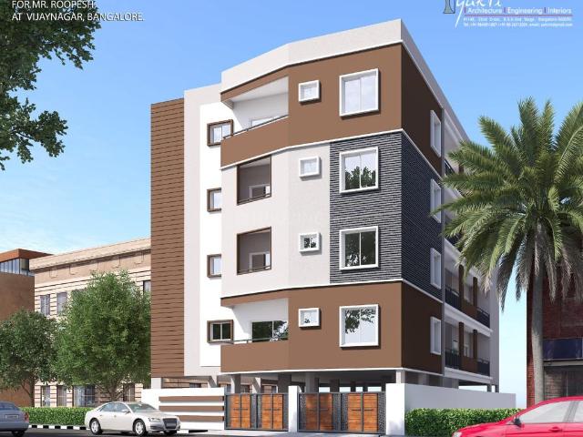 Flat for sale in Bangalore North, Cox Town - Bangalore
