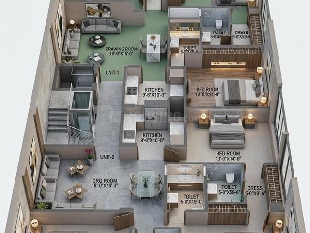 Flat for sale in South Delhi, Deri