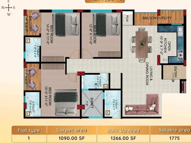 Flat for sale in Bhubaneshwar