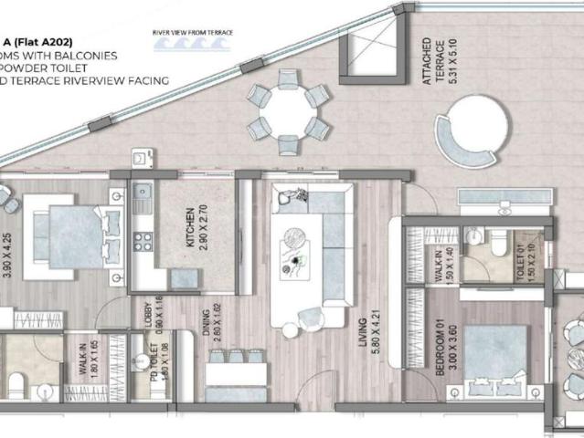 Flat for sale in Colvale, Goa