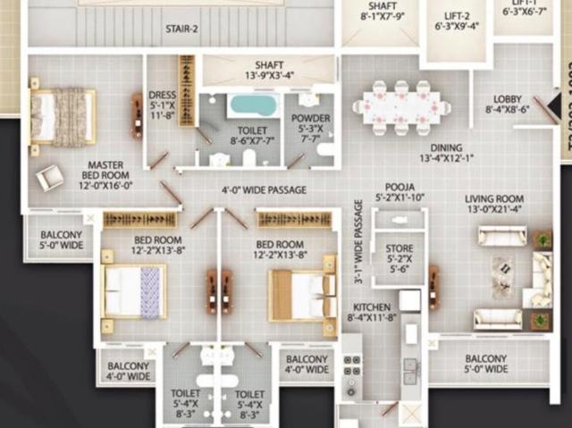 Flat for rent in Raipur, Chhattisgarh