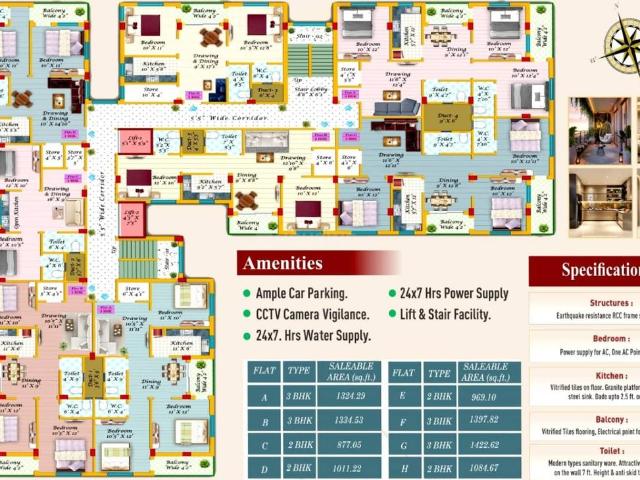 Flat for sale in Durgapur, West Bengal