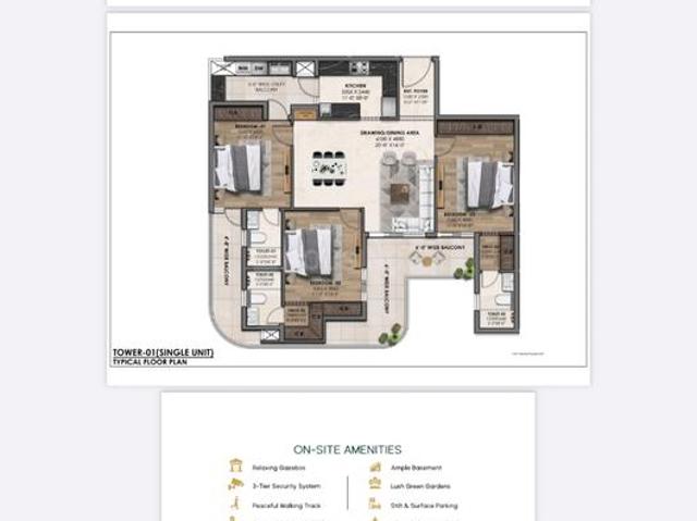 Flat for sale in Zirakpur, Punjab