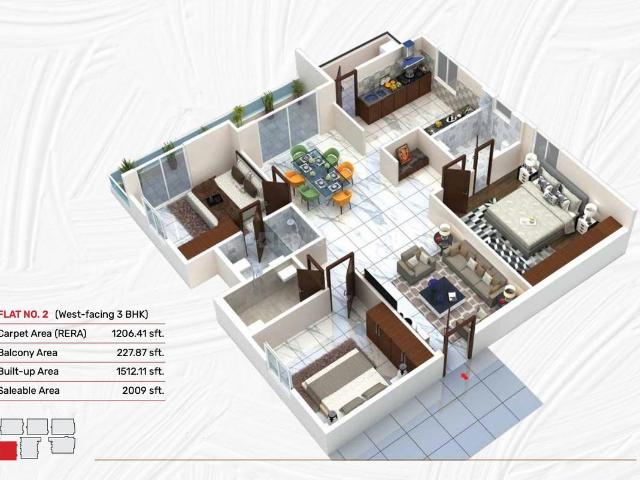 Flat for sale in Ranga Reddy, Haidarabad