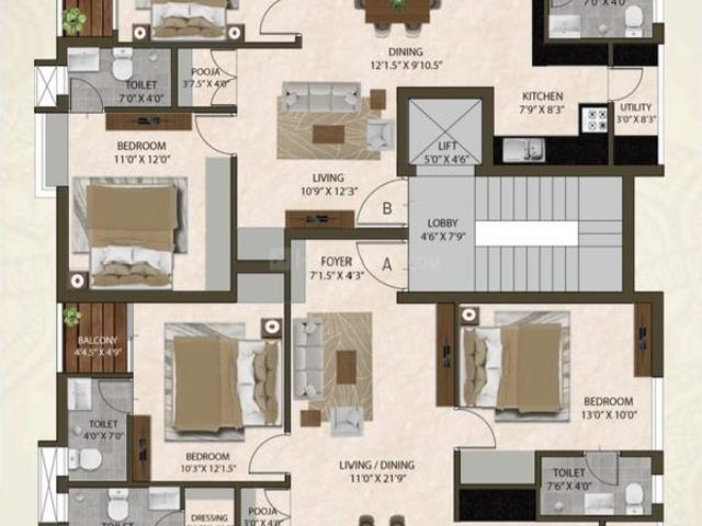 Flat for sale in Kayamkulam, Tamil Nadu