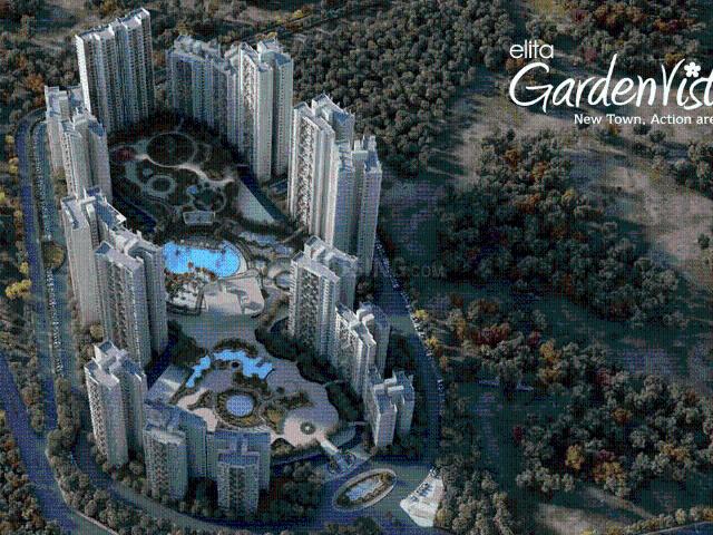 Flat for rent in Elita Garden Vista, New Town