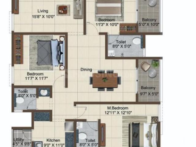 Flat for rent in Tambaram East - Chennai, Tamil Nadu
