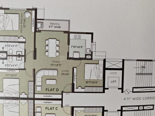 Flat for sale in South 24 Parganas, Sonarpur