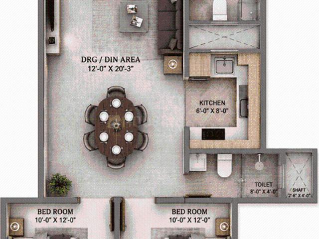 Flat for sale in South Delhi, Deri