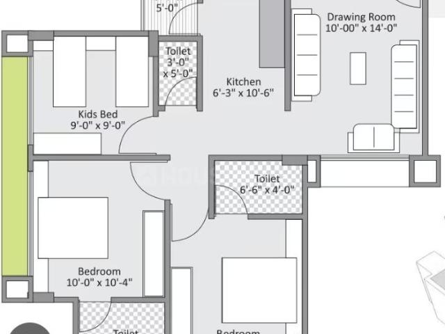 Flat for sale in Sarkhej, Gujarat