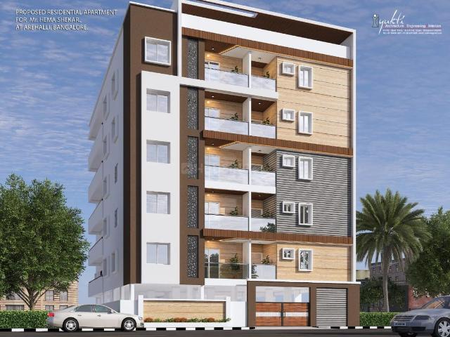 Flat for sale in Bangalore South, Cox Town - Bangalore