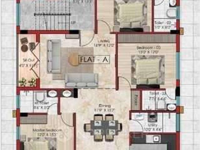 Flat for sale in Teynampet, Tamil Nadu
