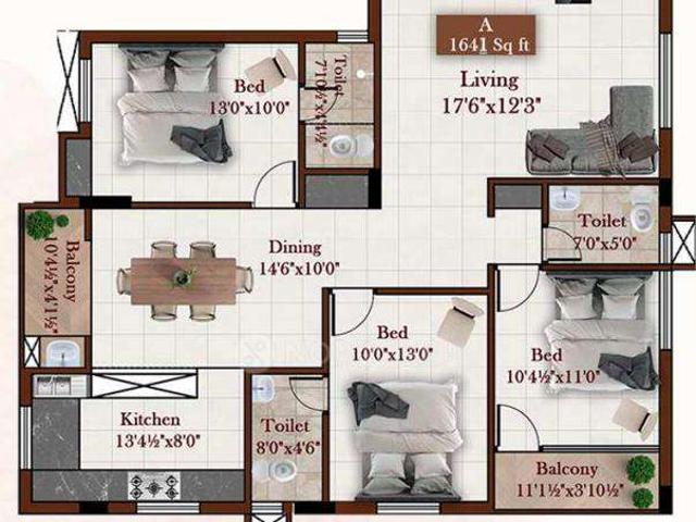 Flat for sale in Manapakkam, Chennai Corporation