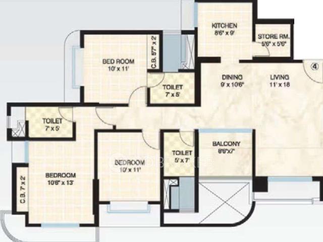 Flat for sale in Kalwa, National Capital Territory Of Delhi