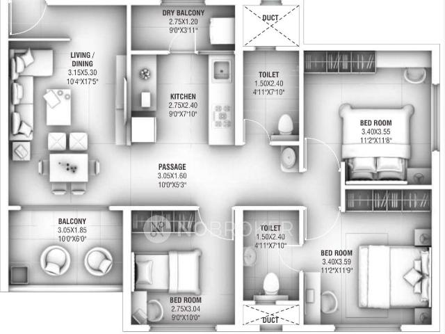 Flat for rent in Poona, National Capital Territory Of Delhi