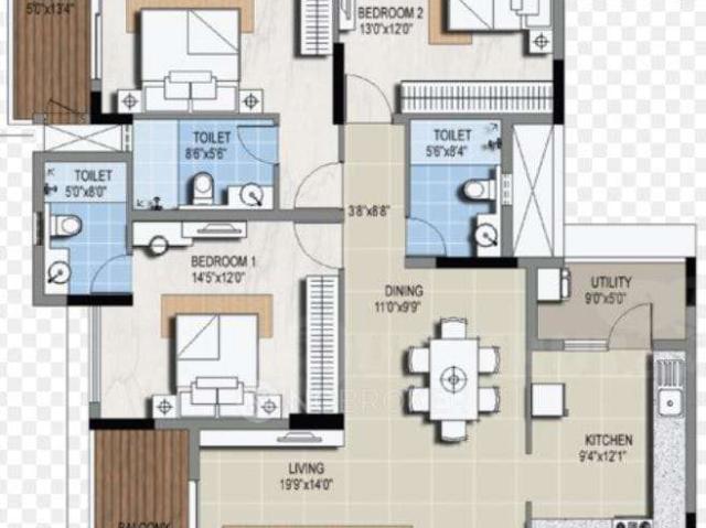 Flat for sale in Bellanduru, Bengaluru