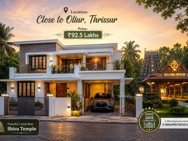 House for sale in Thrissur, Kerala