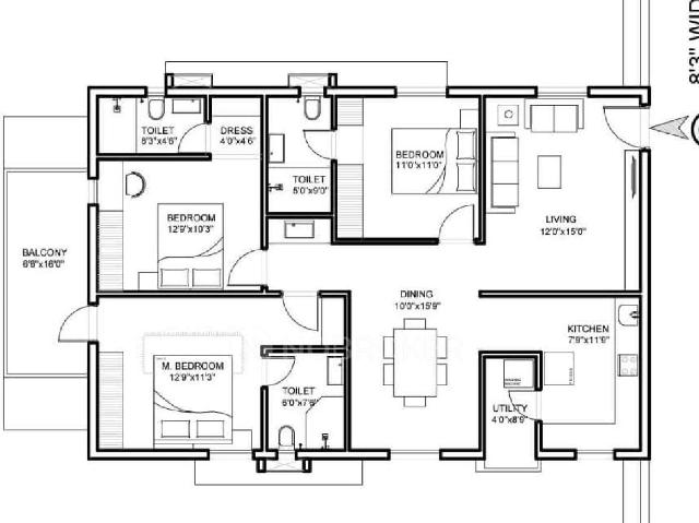 Property for sale in Anvita Preston Villas, Kollur