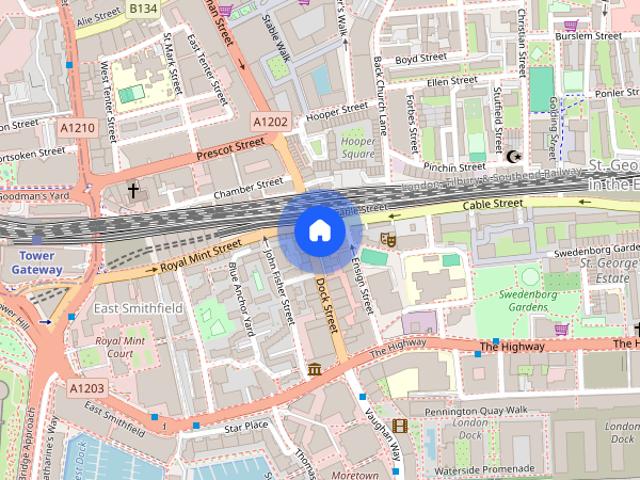Apartment for rent in St. George in the East, Wapping