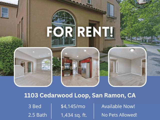Apartment for rent in San Ramon, California