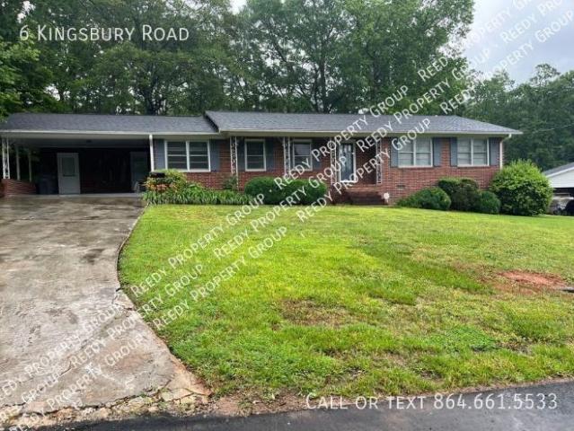 House for rent in Greenville, South Carolina