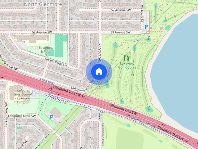 House for rent in North Glenmore, Calgary