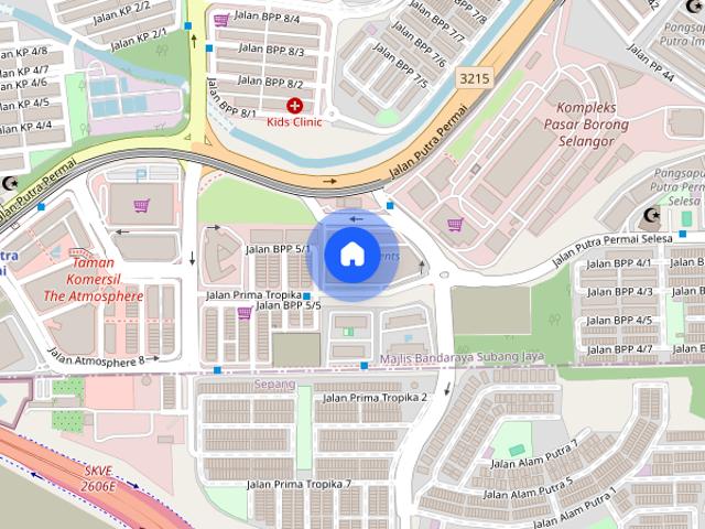 Apartment for rent in Pusat Bandar Putra Permai, Majlis Bandaraya Subang Jaya