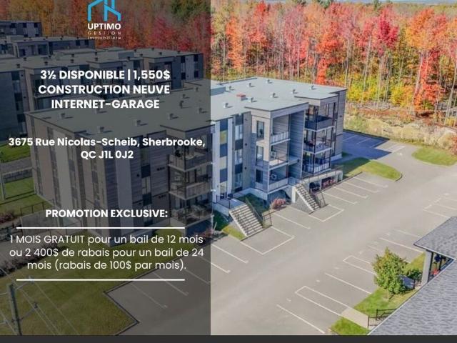 Apartment for rent in Jacques-cartier, Quebec