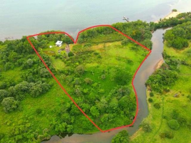 3 hectares of caribbean oceanfront in miramar