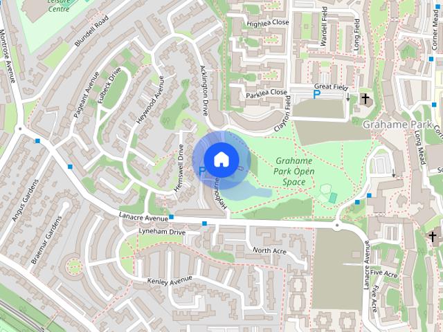 Apartment for rent in Grahame Park, Greater London