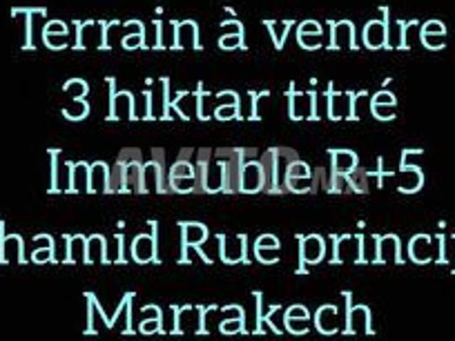 Propriété vente à Marrakech, L'Oriental