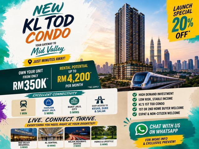 Condominium for sale in Country Heights Damansara, Kuala Lumpur