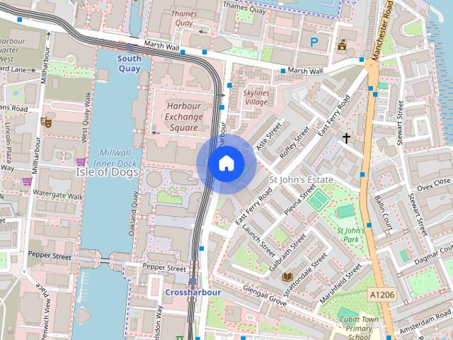 Apartment for rent in Isle Of Dogs, Greater London