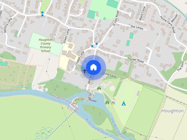 House for rent in Houghton, Huntingdonshire