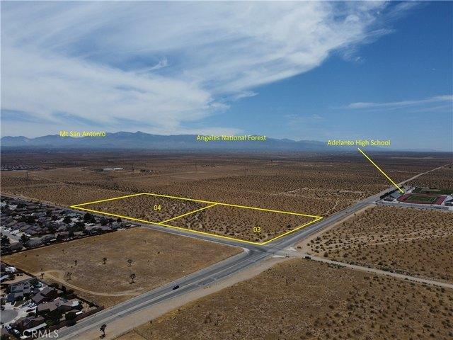Land for sale in Adelanto, California
