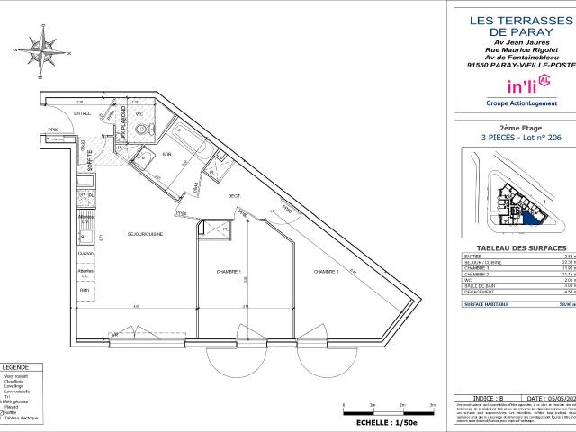 Appartement location à Palaiseau, Paray-vieille-poste
