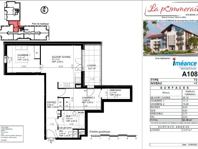 Appartement location à Bourg-en-Bresse, Chaneins