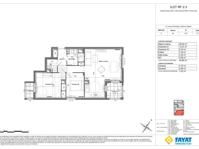 Appartement location à Bordeaux, Floirac