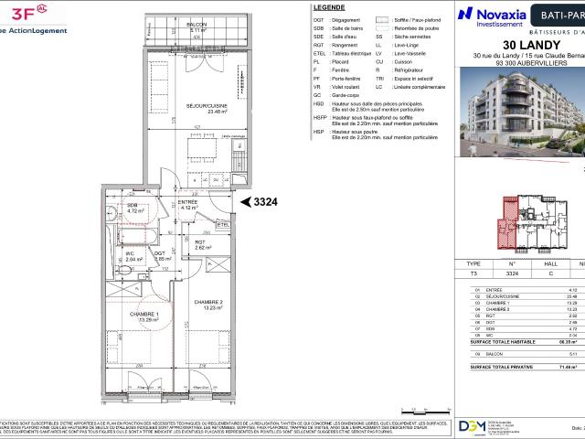 Appartement location à Saint-Denis, Aubervilliers