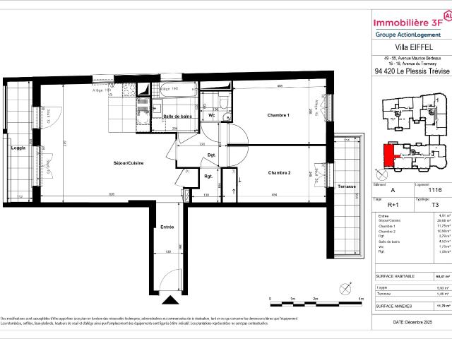 Appartement location à Créteil, Le Plessis-trévise