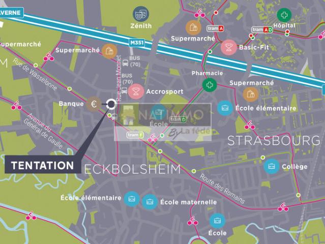 Appartement vente à Strasbourg, Eckbolsheim