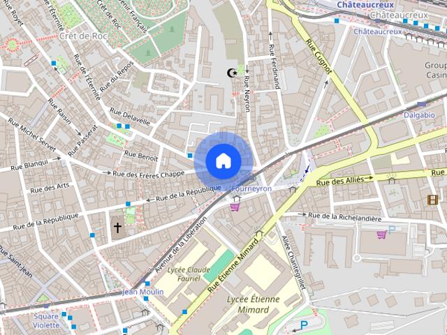 Maison location à Crêt de Roc, Saint-Étienne