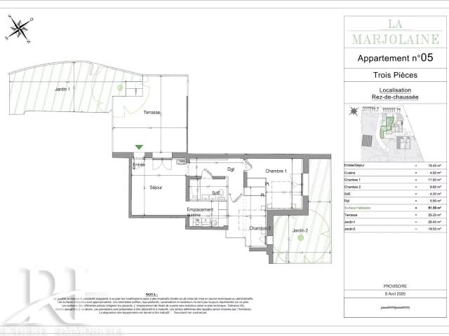 Appartement vente à Château et Sous-Caous, Mouans-Sartoux