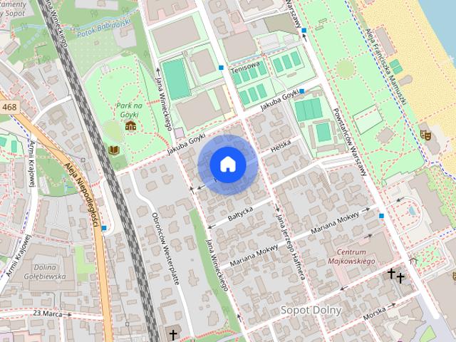 Mieszkanie do wynajęcia w Sopot, Pomorskie