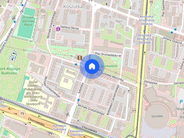 Mieszkanie do wynajęcia w Katowice, Śląskie