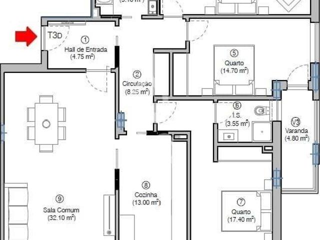 Apartamento venda em Figueira Da Foz, Coimbra